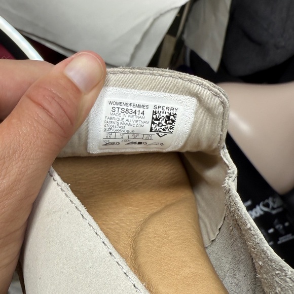 Sperry Women's Size 6.5 Seaport Levy Smooth Leather Loafer Flat Ivory - Picture 6 of 15